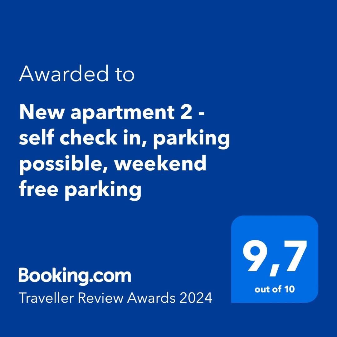 New Studio 3 - Self Check In, Parking Possible, Weekend Free Parking Pressburg Exterior foto